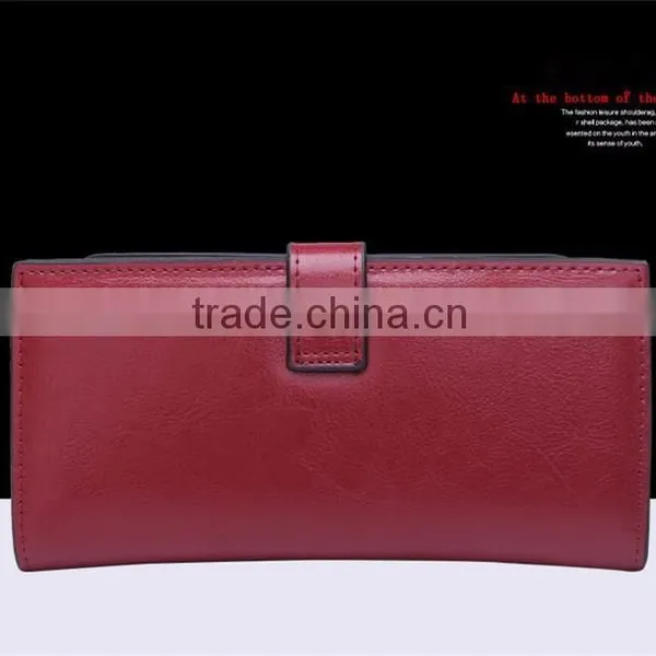 2015 Trend Wallet Genuine Leather Brand Custom Design You Wallet photo-2