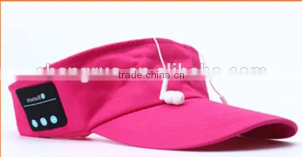 2016 New Creative Bluetooth Hat Summer Empty Top Hat Stereo Bluetooth Earphone Cap Bleutooth Baseball Cap photo-3