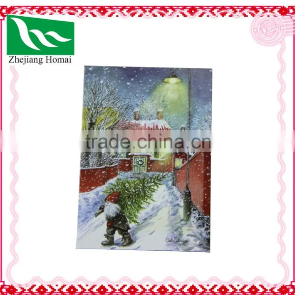 A Nice Merry Christmas Postcard for Your Love