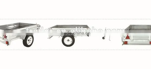 Hot Dipped Galvanized 6x4 7x4 7x5 8x5 Cage Trailer/box Trailer/car Trailer photo-4