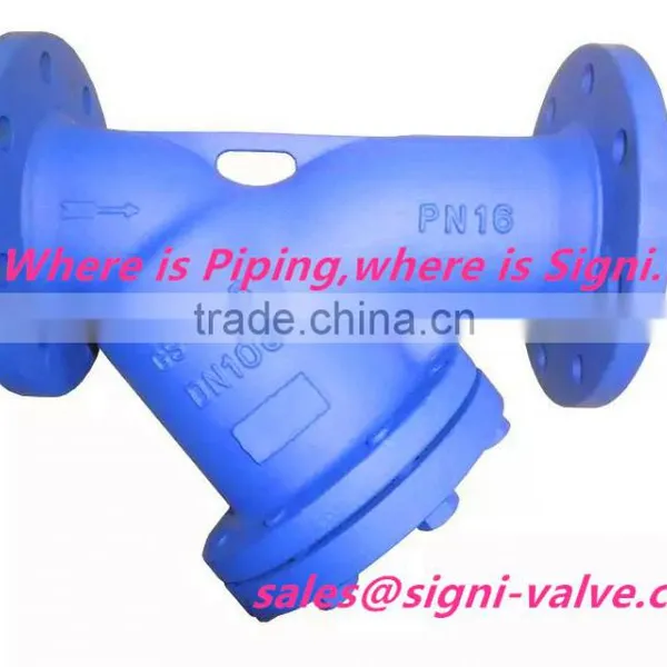 DN100PN16 DIN Carbon Steel Y-Strainer High Quality & Best Price
