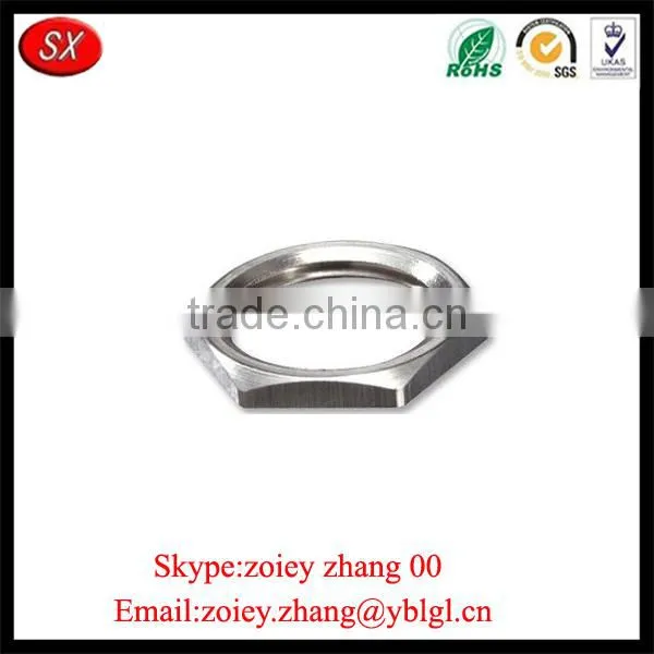 High Quality High Precision Customized Aluninum Flat Npt Nut For Sale photo-5