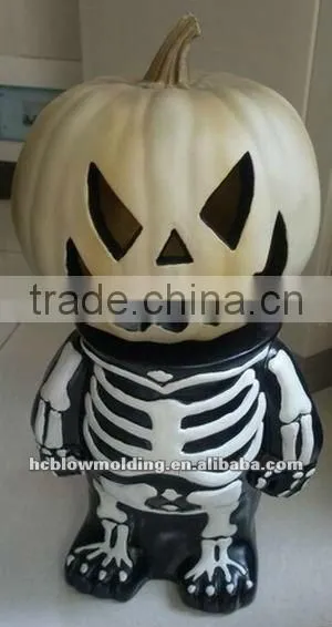 OEM Blow Molding Large Terror Halloween Pumpkin Head Plastic PE Halloween Decoration photo-5