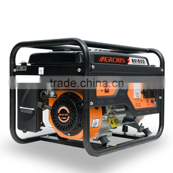BSGE1500 Knife Model Portable 220 Volt 1kw 50HZ Gasoline Dynamo With OEM photo-2