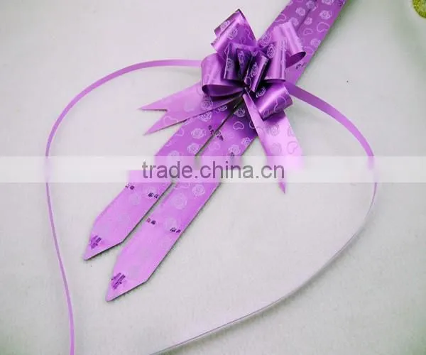 25MM Fashion Handmade Ribbon Flower For Christmas photo-3