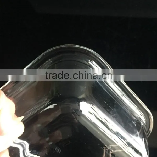 Hi-borosilicate Glass Tiffin Lunch Box With Lock photo-3