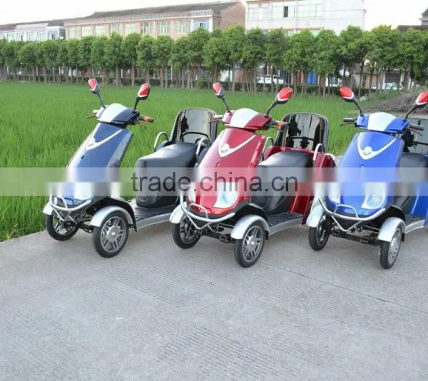 Electric 4 Wheel Back-Driving 48v 500W Electric Mobility Scooter For Elders, Electric Pedal Motorbike, China Electric Scooter photo-4