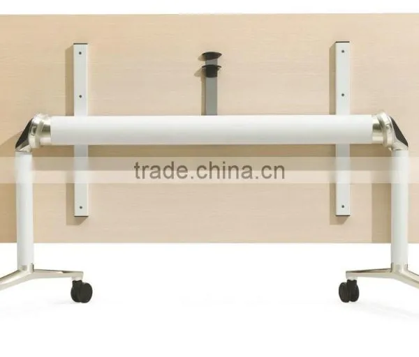 Quality Modern Multifunctional Simple Folding Movable Conference Table Tradining Table LQ-CFT005 photo-5