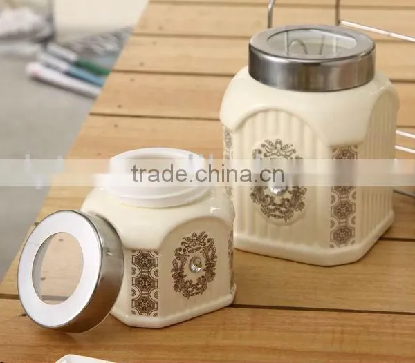 Ceramic Jar,Ceramic Seal Tank ,Ceramic Sugar Tea Canister photo-3
