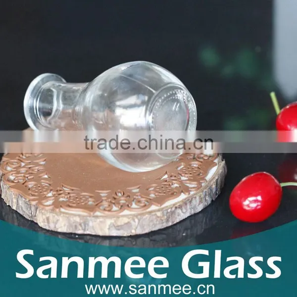Supplies Unique Shaped Glass Bottles 45mlTransparent Perfume Bottle Glass photo-3
