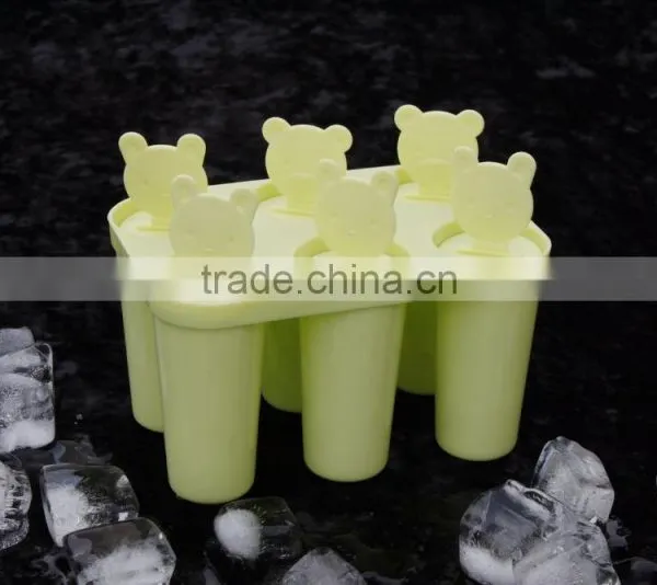 6 Cavities Hot Sell Food Grade Plastic Ice Cream Maker Mold photo-3