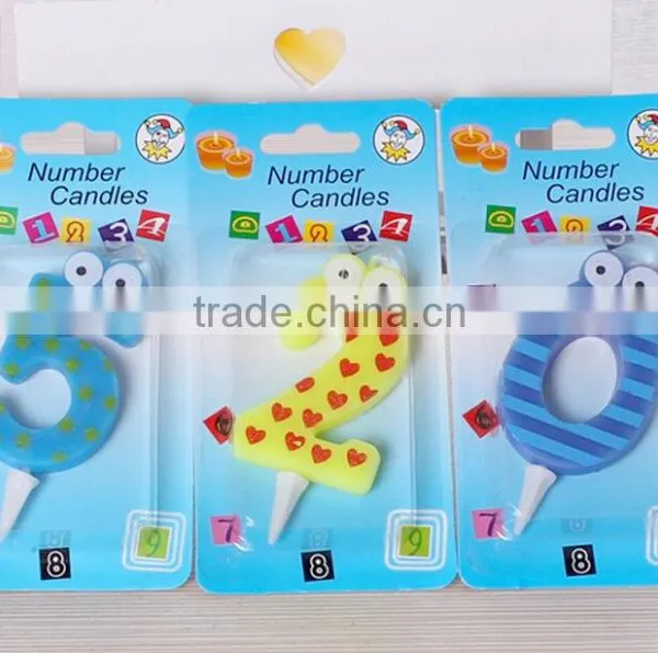 Frog Cartoon Memorial Arabic Numerals Happy Birthday Candle photo-3