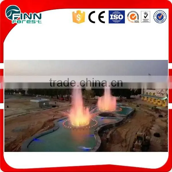 Stainless Steel Material and Ornaments Type Chasing Music Fountain Project photo-4