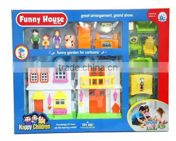 Hot ABS Doll House Furniture Set Toy