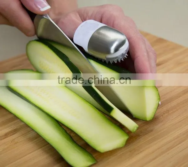 Thumb Protector Kitchen Tool Safe Chop Hand Guard Slice With Peeler photo-5