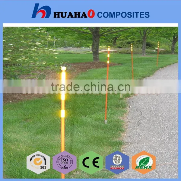 Fiberglass Driveway Markers With Cap and Reflector photo-6