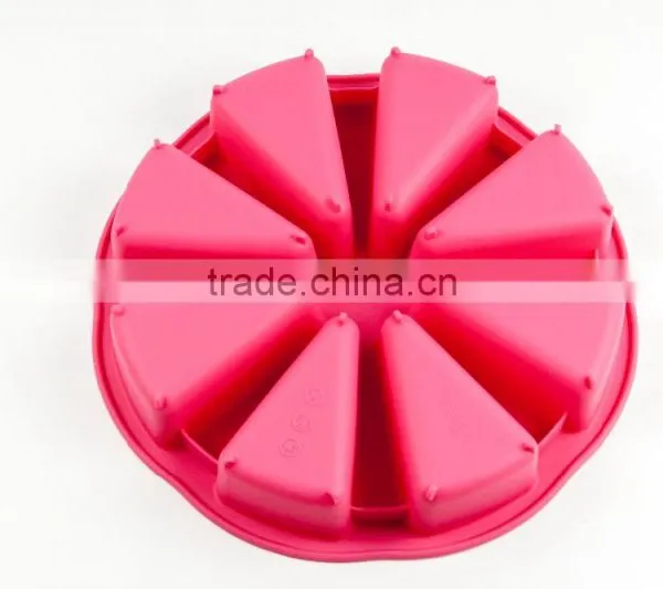 11199 Food Grade Triangle Shaped Silicone Sandwich Mould / Silicone Cake Molds photo-4