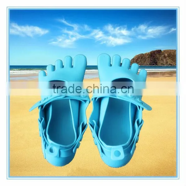 High Quality Rubber Beach Shoes Printing Your Own Logo photo-2