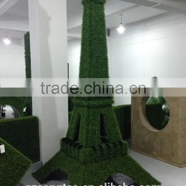 Can be Customized Decoration Green Sculpture Artifical Sculpture Decorative Landscape Plastic Artificial Sculpture photo-2