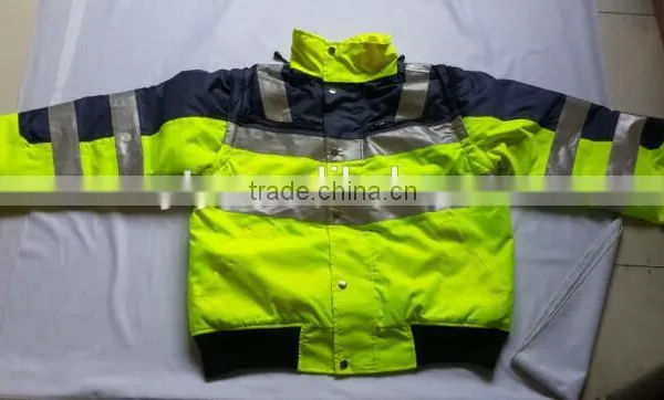 en Iso 20471 High Visibility Reflective Yellow Safety Vest photo-2