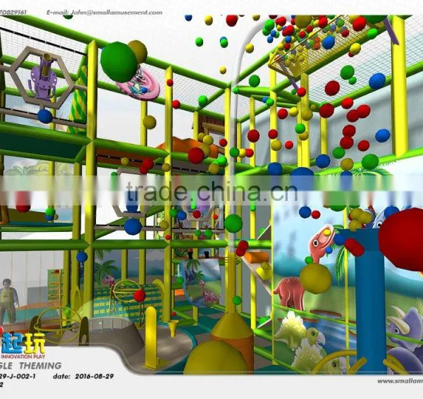High Quality Jungle Themed Indoor Playground photo-4