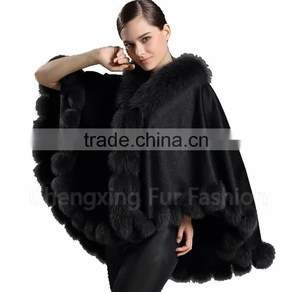 CX-B-P-22B New Fashion High Quality Pashmina Cashmere Ladies Shawls photo-5