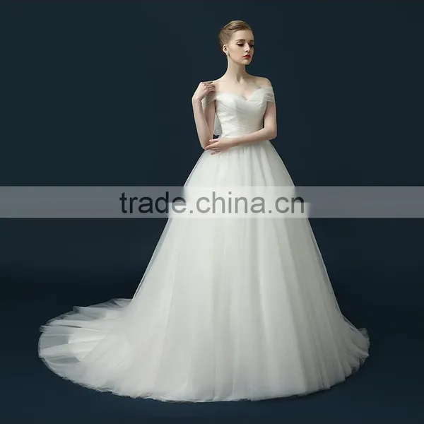 2016 Fancy Design High Quality New Wedding Dress