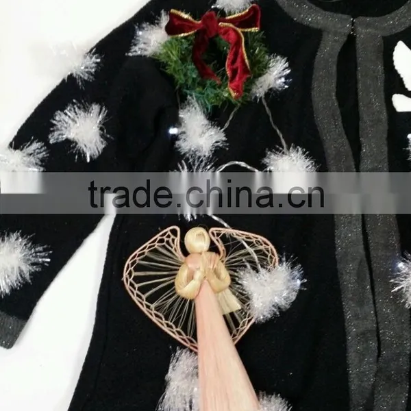 2016 Sweater Designs SweetChristmas Cardigan Around photo-3