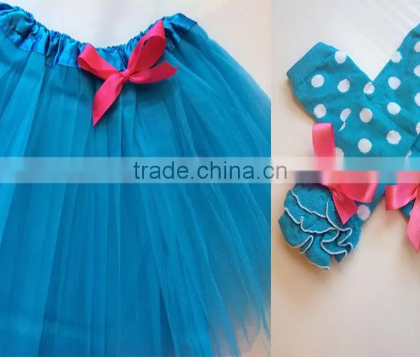 Baby Puffy TuTu Pettiskirt Set Baby Tulle Baby Girls Skirts Christmas Wear photo-4