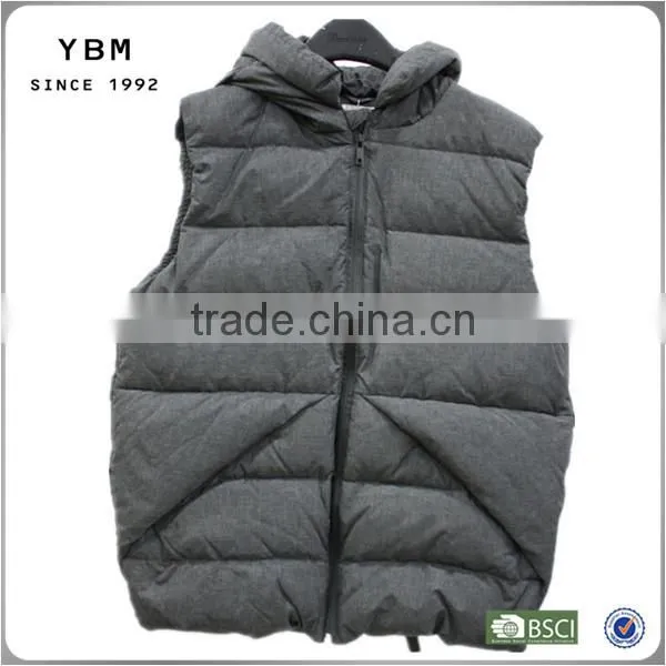 2014-2015 Vest Men Winter Fashion Black Vest