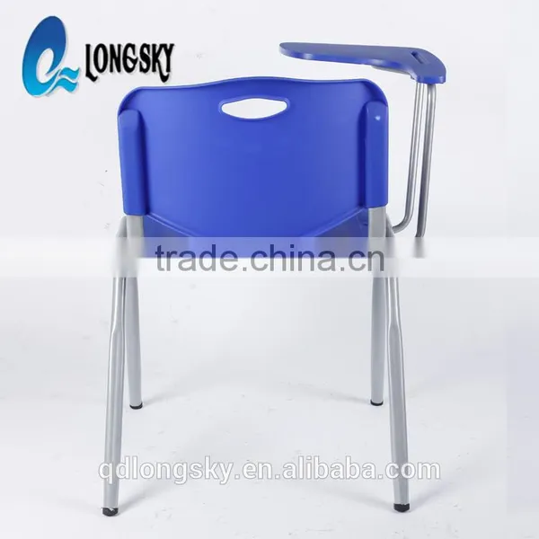 LS-4024A Cheap Platic Conference Chairs With Writing Tablet,classroom Chairs With Writing Pad photo-5