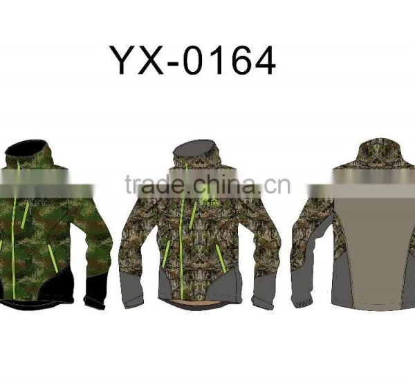 OEM Wholesale Men's Softshell Jacket New Design Hunting Jacket photo-6