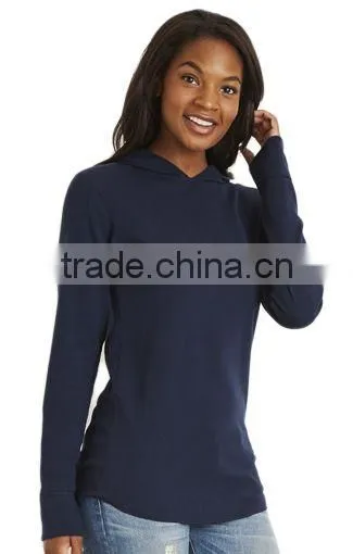 Next Level Apparel Unisex Thermal Hoody - 60% Combed Ring-spun Cotton, 40% Polyester Thermal and Comes With Your Logo photo-3