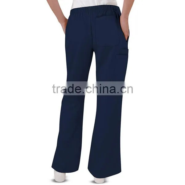 Custom Liquid Repellent Hospital Medical Uniform Scrub Cargo Pants photo-3