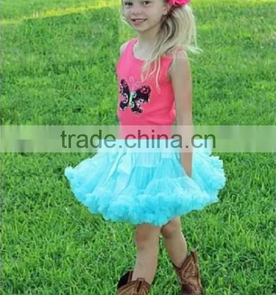 Popular Gorgeous Clothing Chiffon Tutu Party Pettiskirt Adorable Attire Floral Side photo-5