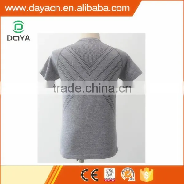 Men's Fashional Twill Sports Running T-shirt Seamless T-shirt photo-4