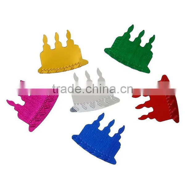 PVC Confetti Party Decoration Birthday Cake At Random photo-3