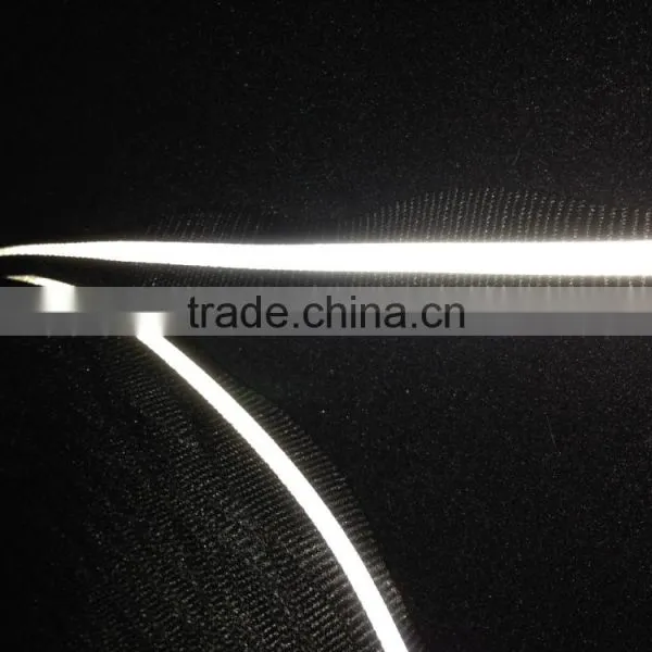 High Visibility Color Fashinable Glow Reflective Red White Blue Safety Ribbon photo-4