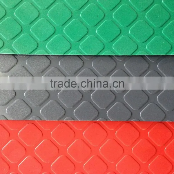 Leaf Pvc Anti-slip Garage Pvc Flooring Embossed Mat photo-2