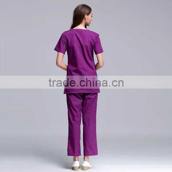 Wholesale Custom Cotton/polyester Design Male&female Nurse Uniform photo-3