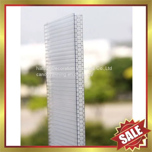Honeycomb Polycarbonate Sheeting,multi Wall Polycarbonate Panel,great Building Cover! photo-3