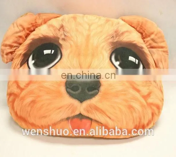 Fashion Cute Cat Face Cushion For Reading In Bed For 2015 photo-4