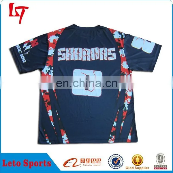 Sublimated Uniform Team Wear Top Custom Lacrosse Jersey,full Sublimation Custom Lacrosse T Shirts photo-2