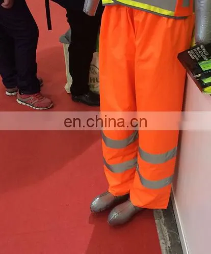 Safety Reflective Rain Coat Waterproof Clothe photo-2