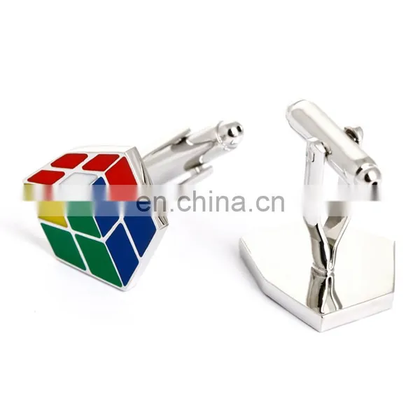 New Rubik's Cube Wholesale Cufflinks photo-4