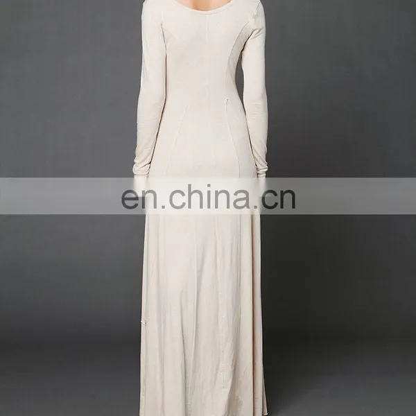 CHEFON Henley Pattern Elegant Long Style Dresses Sale photo-2