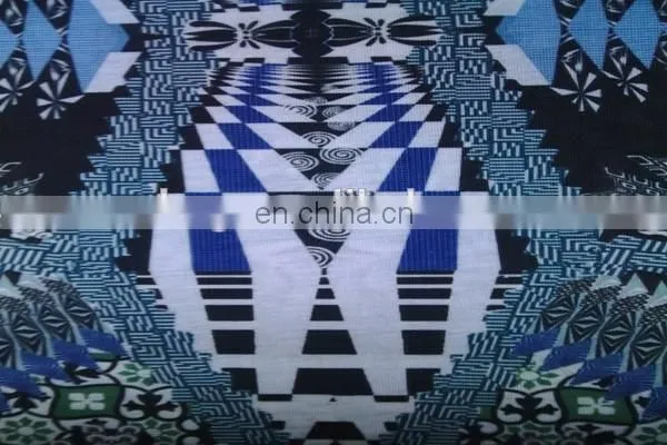 Shaoxing Winfar Textile Fashion Custom Design DTY Polyester Scuba Digital Print Fabric photo-6