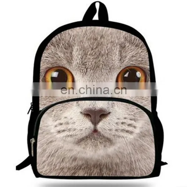 Hot Sale Design Cat Backpack School Bag Animal Cartoon School Bag Pillow for Adults photo-2