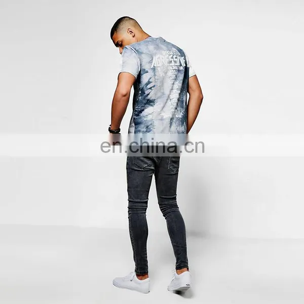 New Design Cheap Casual Short Sleeve Cotton Custom Print Men t Shirt photo-2
