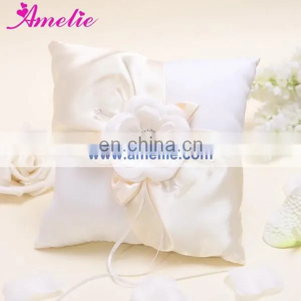 Wedding Ring Pillow Guest Book Flower Baskets Sets With Flowers Decoration photo-2